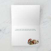 サンタクリスマス子猫 シーズンカード (内部)