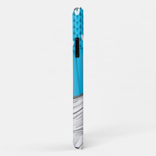 サンタクリスマス格言ウィンターハットヒードセーター Case-Mate iPhoneケース (裏面/右)