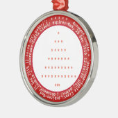 サンタクリスマス装飾用ブラウザークッキー メタルオーナメント (左)