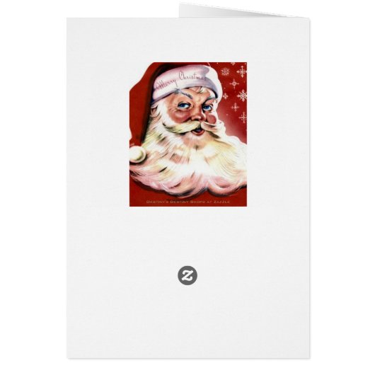 サンタクリスマス (裏面)