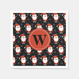 サンタクリスマス スタンダードカクテルナプキン