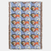 サンタクリスマス スローブランケット (正面縦)