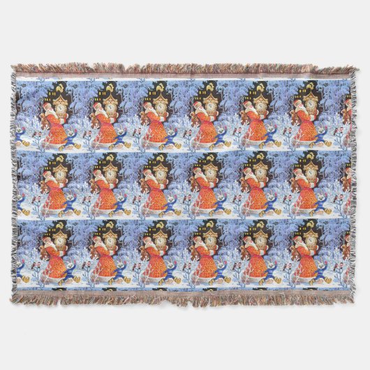 サンタクリスマス スローブランケット (正面)