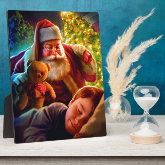 サンタクリスマス フォトプラーク (側面)