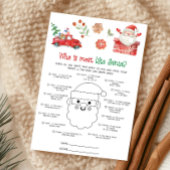 サンタクリスマス 誰がサンタに一番似ている ゲーム シーズンカード