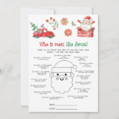 サンタクリスマス 誰が一番サンタに似ている ゲーム シーズンカード (正面)