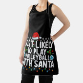 サンタクリス遊マとバレーボールをする可能性が高い エプロン (インサイチュ)