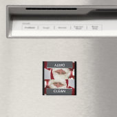 サンタクリーン汚いクリスマス食洗機磁石 マグネット (インサイチュ (食洗機))