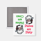 サンタクリーン汚れ食洗機磁石 マグネット (正面/裏面)