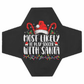 サンタクリ遊スマスとサッカーをする可能性が最も高い サッカーボール (フラット)