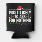 サンタクリ頼スマスの酒が無い 缶クーラー (正面)