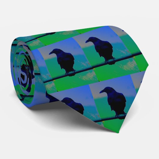 サンタクルスのカラス ネクタイ (ロール)