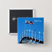 サンタクルスのコースター 缶バッジ (正面&裏面)