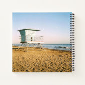 サンタクルスのライフガードタワー ノートブック (裏面)