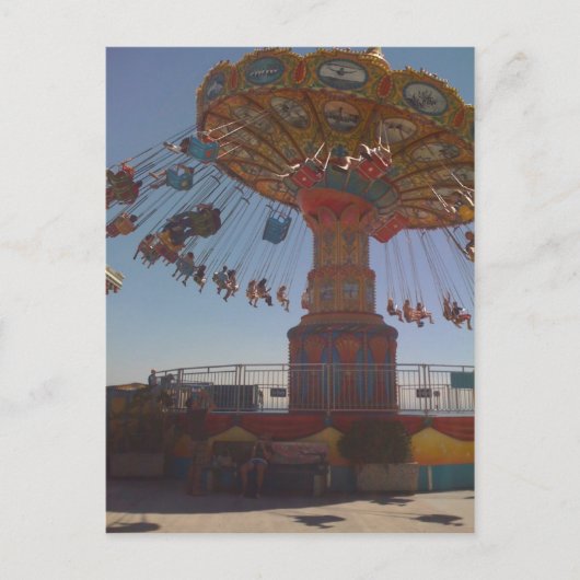 サンタクルスの乗り物 ポストカード (正面)