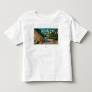 サンタクルスの近くの絵のようなLos Gatosのハイウェー トドラーTシャツ