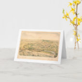 サンタクルスのCA.のパノラマ式の地図(1586A元通りになる) - カード (黄色い花)