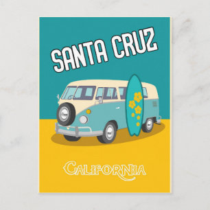 サンタクルスカリフォルニア旅行はがき ポストカード