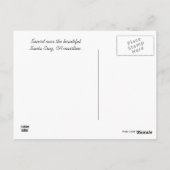 サンタクルスサンセット ポストカード (裏面)