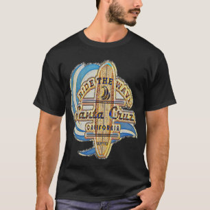 サンタクルスサーファーヴィンテージレトロ Tシャツ