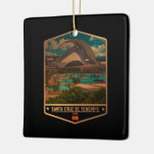 サンタクルスデテネリフェ セラミックオーナメント (左)