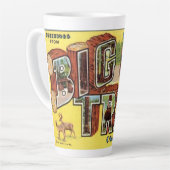 サンタクルスビッグツリーズ カフェラテマグ (左アングル)