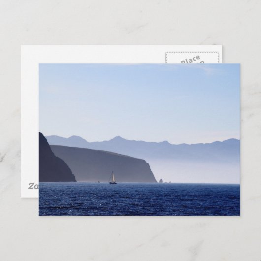 サンタクルス島 ポストカード (正面/裏面)