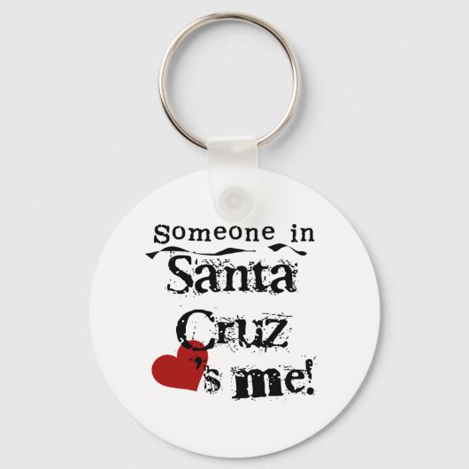 サンタクルーズにいる人 キーホルダー (正面)