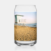 サンタクルーズのライフガードタワー ガラス缶 (正面)