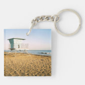 サンタクルーズのライフガードタワー キーホルダー (裏面)