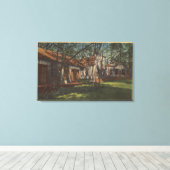 サンタクルーズカウンティ(カリフォルニア州) – パイオニアタウン キャンバスプリント (インサイチュ (ウッドフロア))