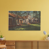 サンタクルーズカウンティ(カリフォルニア州) – パイオニアタウン キャンバスプリント (インサイチュ (リビング))