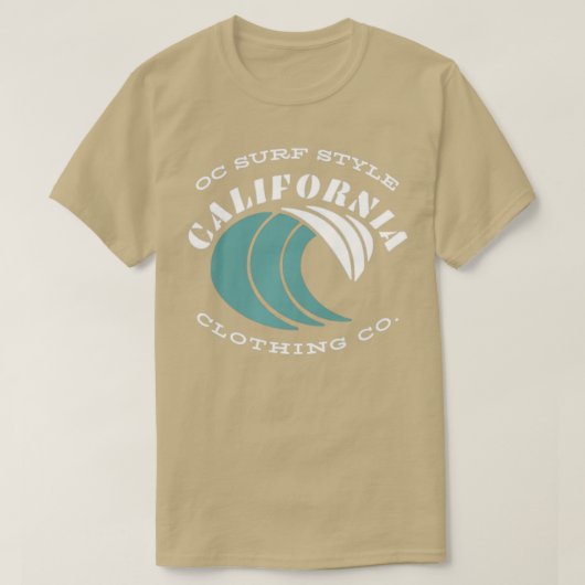 サンタクルーズカリフォルニアサンセットサークル長袖 Tシャツ (デザイン正面)