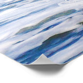 サンタクルーズカリフォルニアサーファーガール ポスター (角)