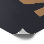 サンタクルーズカリフォルニアサーファー女子 ポスター (角)