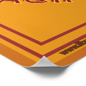 サンタクルーズカリフォルニアサーフィン ポスター (角)