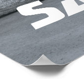 サンタクルーズカリフォルニアサーフ ポスター (角)