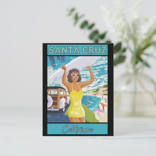 サンタクルーズカリフォルニアトラベル ポストカード (スタンド正面)