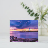 サンタクルーズカリフォルニアライトハウス ポストカード (スタンド正面)