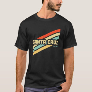 サンタクルーズカリフォルニアレトロヴィンテージサンセットデザイン Tシャツ