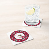 サンタクルーズカリフォルニア スクエアペーパーコースター (インサイチュ)