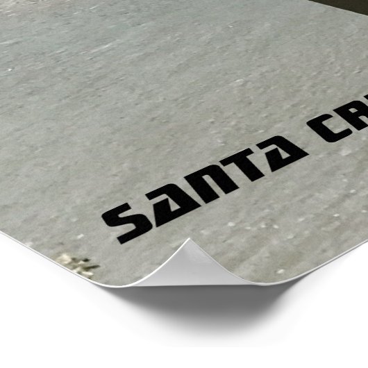 サンタクルーズカリフォルニ失ったアのボーイズ橋 ポスター (角)