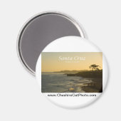 サンタクルーズサンセットカリフォルニア製品 マグネット (正面/裏面)