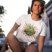 サンタクルーズスタイルスケートボードストリートウェアグラフィックティー Tシャツ