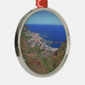 サンタクルーズデラパルマカナリーアイランズスペイン メタルオーナメント (右)