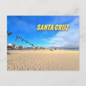 サンタクルーズビーチボードウォークカリフォルニアポストカード ポストカード (正面)