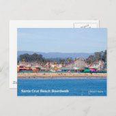 サンタクルーズビーチボードウォークカリフォルニア製品 ポストカード (正面/裏面)