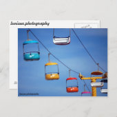 サンタクルーズビーチボードウォークトラム ポストカード (正面/裏面)