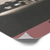 サンタクルーズボードウォーク。 ポスター (角)