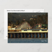 サンタクルーズボードウォーク&ワーフ ポストカード (正面/裏面)